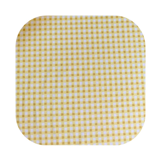 Yellow Gingham Skirt and Hair Accessory